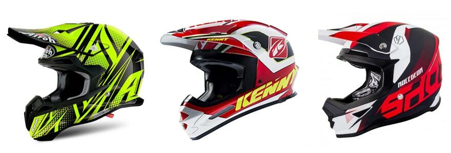 casque de moto cross